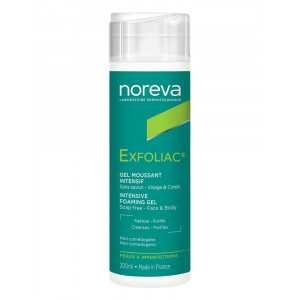 NOREVA EXFOLIAC GEL MOUSSANT INTENSIF 200ML 3 noreva exfoliac gel moussant intensif ml