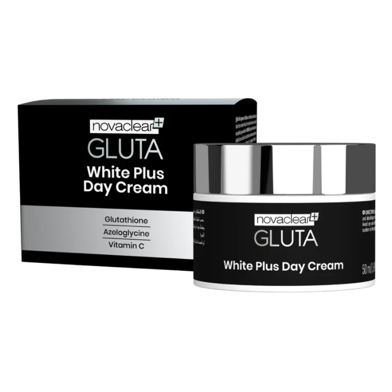 NOVACLEAR GLUTA WHITE PLUS CREME DE JOUR VISAGE 50ML 1 novaclear gluta white plus creme de jour visage ml
