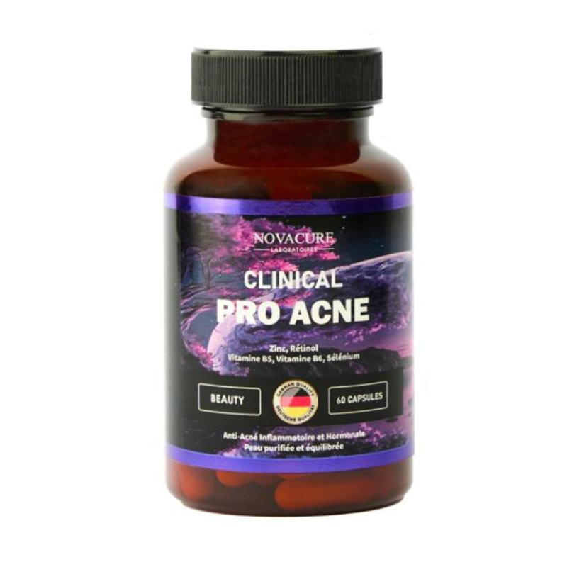 NOVACURE CLINICAL PRO ACNE 60 GELULES 1 novacure clinical pro acne gelules