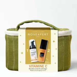NOVEXPERT COFFRET SERUM BOOSTER A LA VITAMINE C 30 ML+MOUSSE NETTOYANTE FLASH ECLAT 40ML (OFFERT) 3 novexpert coffret serum booster a la vitamine c mlmousse nettoyante flash eclat ml offert