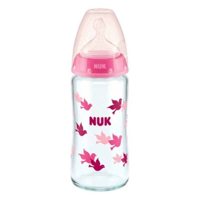NUK BIBERON EN VERRE FIRST CHOICE 0-6 MOIS 240ML 1 nuk biberon incassable ml