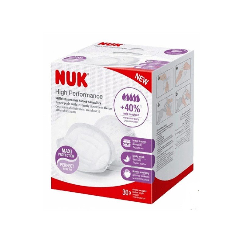 NUK COUSSINETS D'ALLAITEMENTS HIGH PERFORMANCE 30 PIECES 1 nuk coussinets d allaitements high performance pieces