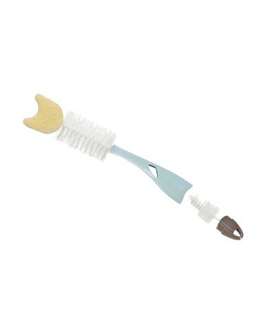 NUK GOUPILLON 2EN1 AVEC EMBOUT EPONGE 1 nuk goupillon en avec embout eponge