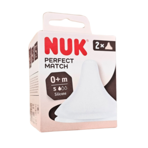 nuk perfect match tetine en silicone souple taille s m