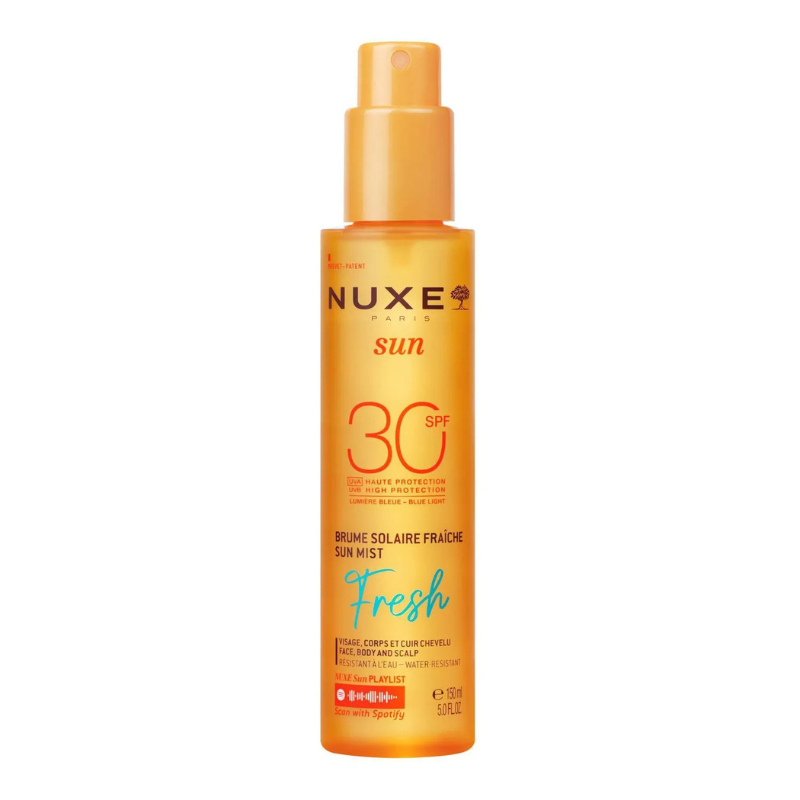 NUXE SUN BRUME SOLAIRE FRAICHE SPF30 150ML 1 nuxe sun brume solaire fraiche spf ml