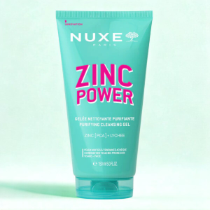 NUXE ZINC POWER GELEE NETTOYANTE PURIFIANTE 150ML 3 nuxe zinc power gelee nettoyante purifiante ml