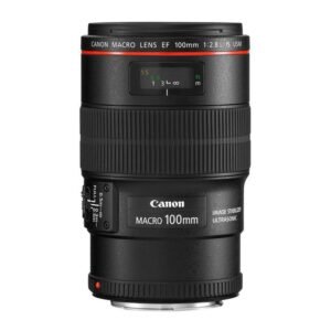 objectif a focale fixe canon ef mm f l macro is usm