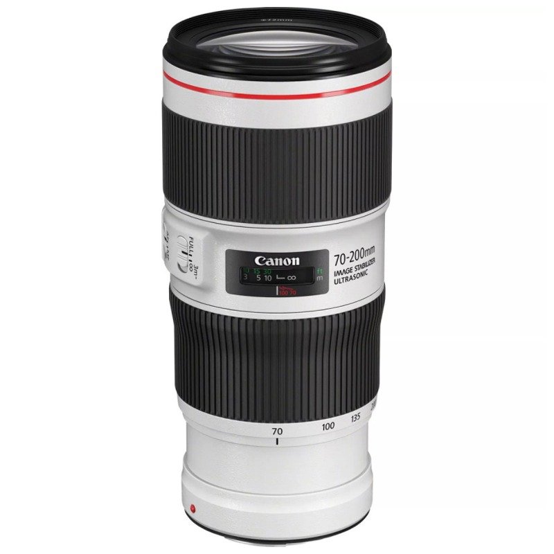 Objectif CANON EF 70-200mm F/4L IS II USM 2 objectif canon ef mm f l is ii usm