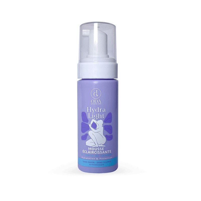 ODA HYDRA LIGHT MOUSSE INTIME ECLAIRCISSANTE 150ML 1 oda hydra light mousse intime eclaircissante ml