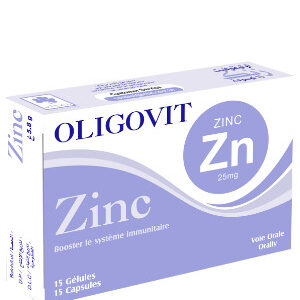 oligovit zinc mg gelules