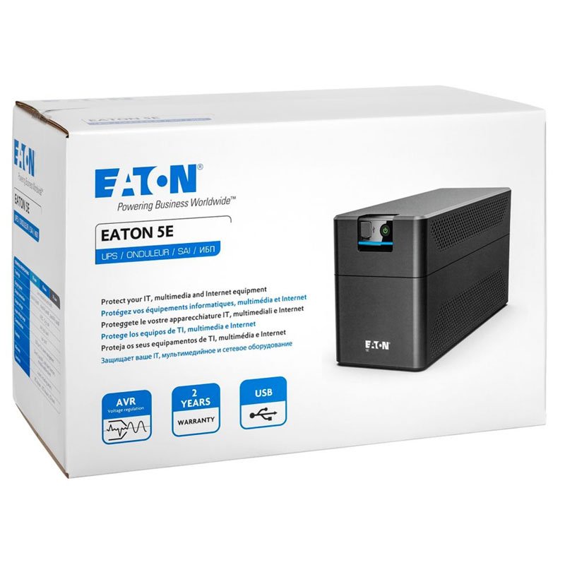 Onduleur Eaton IN LINE 5E GEN2 UPS USB 1600VA/900W 4 onduleur eaton in line e gen ups usb va w eui copie