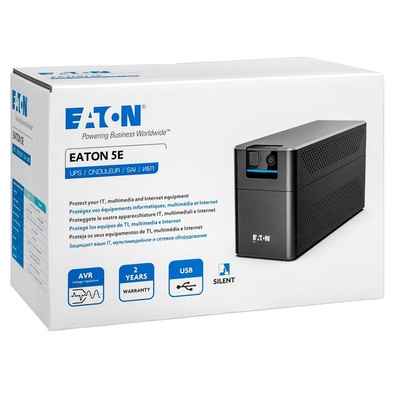 Onduleur Eaton IN LINE UPS 5E Gen2 USB IEC 900VA/480W 4 onduleur eaton in line ups e gen usb iec va w eui