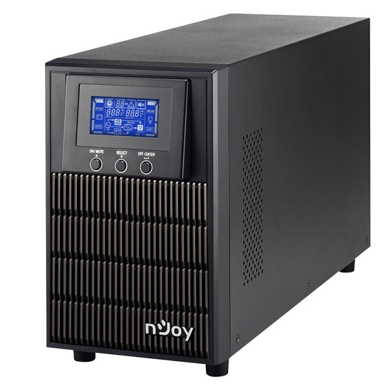 Onduleur NJOY Aten PRO 2000 On-line 2KVA / 1.8KW 2 onduleur njoy aten pro on line kva kw