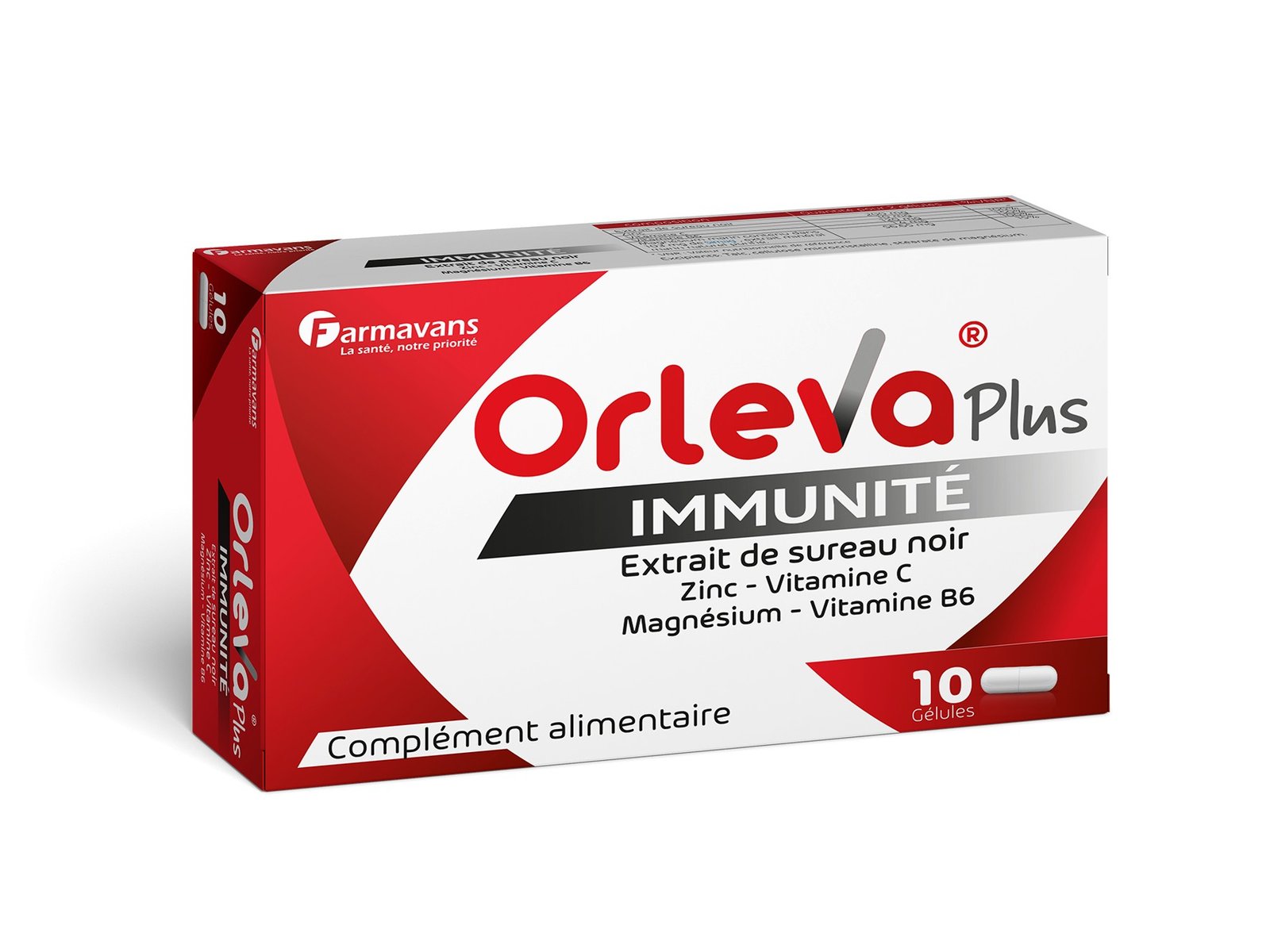 FARMAVANS ORLEVA PLUS 10 GELULES 1 orleva gelules