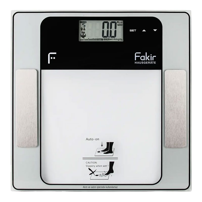 Pèse Personne FAKIR Hercules 150Kg - Transparent 1 p se personne fakir hercules kg transparent