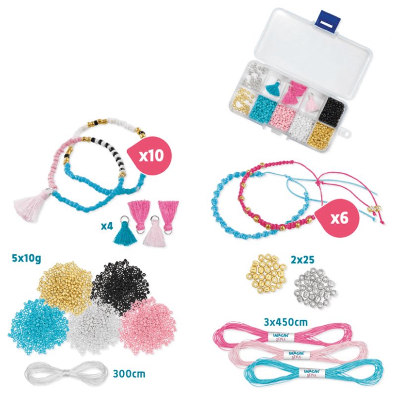 Pack Bracelets MAPED creativ imagin'style - Assortis 3 pack bracelets maped creativ imagin style assortis