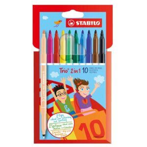 pack de feutres stabilo trio en
