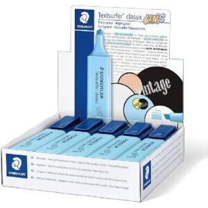 pack de surligneurs staedtler textsurfer classic bleu clair