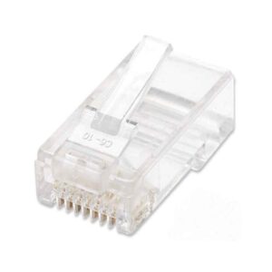 pack de connecteurs modulaire intellinet rj utp cat transparent h