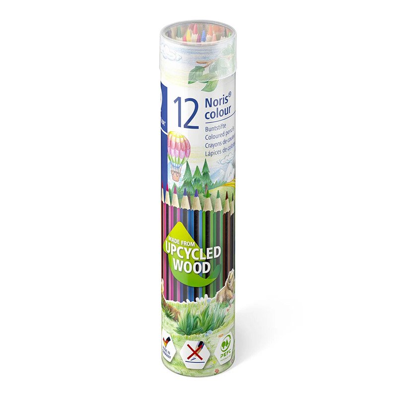Pack de 12 Crayon de Couleur STAEDTLER Noris colour 185 1 pack de crayon de couleur staedtler noris colour