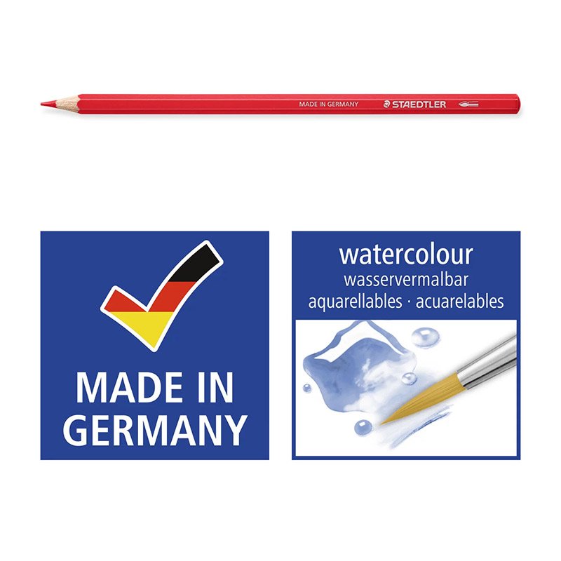 Pack de 12 Crayons aquarellables de couleurs STAEDTLER Design Journey 4 pack de crayons aquarellables de couleurs staedtler design journey