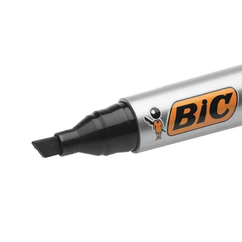 Pack de 12 Marqueurs Permanents BIC Marking 2300 - Noir 4 pack de marqueurs permanents bic marking noir