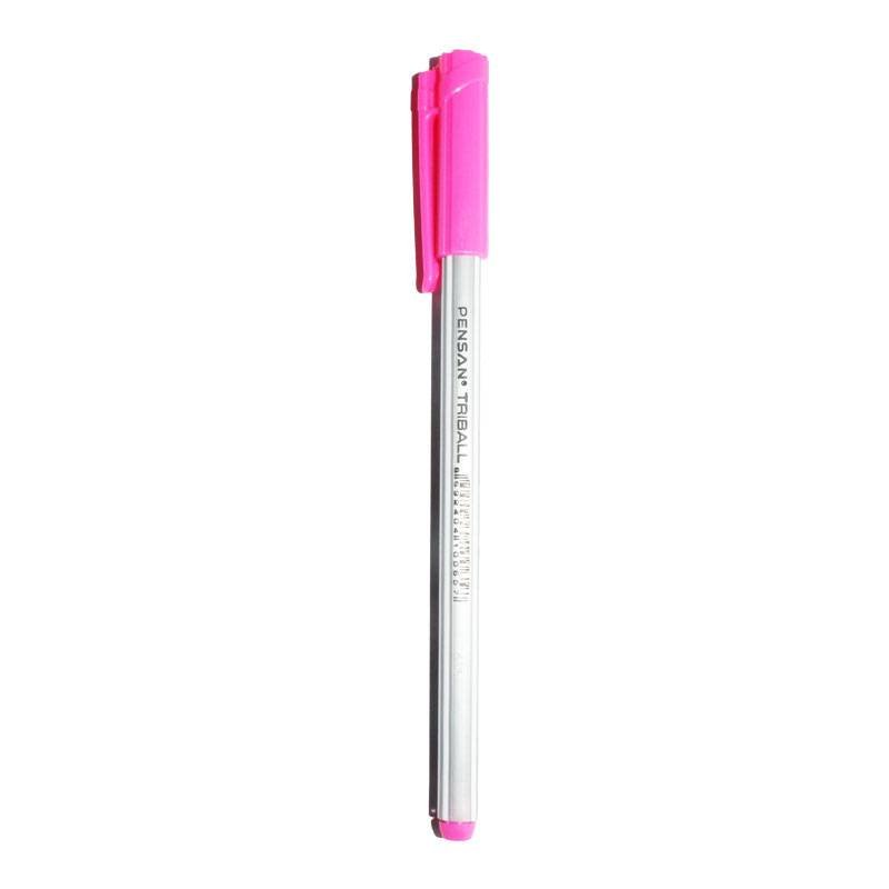 Pack de 12 Stylos à Bille PENSAN Triball - Rose 2 pack de stylos a bille pensan triball rose
