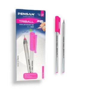 pack de stylos a bille pensan triball rose
