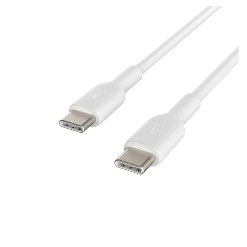 Pack de 2 Câble chargeur Belkin BOOST Charge USB‑C vers USB‑C 1m 2 pack de cable chargeur belkin boost charge usb c vers usb c m s
