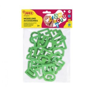pack de moules en forme de lettre jovi pour modelage
