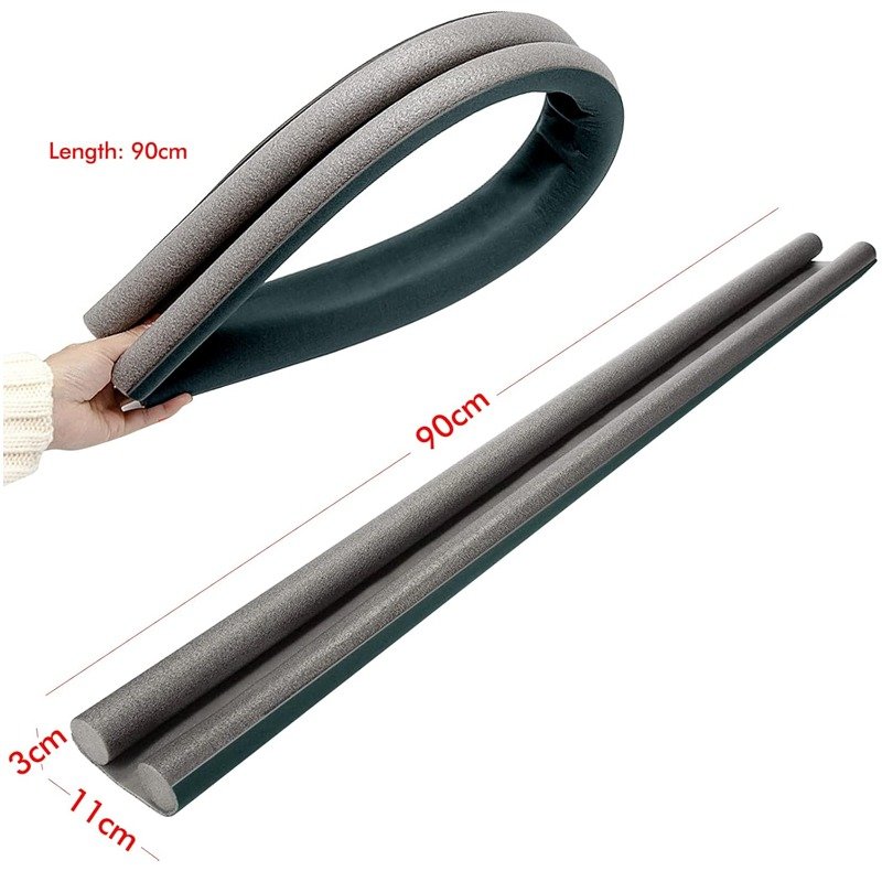 Pack de 3 Bas de Porte Double Boudin Isolant 90 cm 4 pack de bas de porte double boudin isolant cm