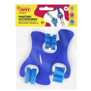 pack de rouleaux en mousse aux diff rents motifs jovi pour modelage
