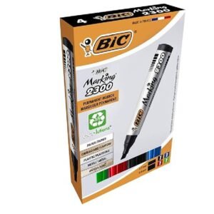 pack de couleurs de marqueurs bic permanent marking