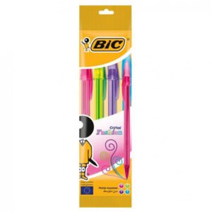 pack de stylos bic cristal fashion