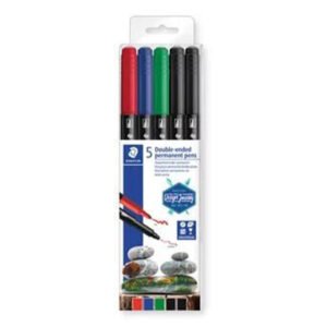 pack de pinceaux aquarelle staedtler a double extremite
