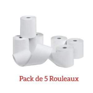 pack de rouleaux d etiquettes thermiques continu mm