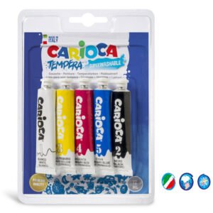 pack de tubes de gouache carioca blister de m