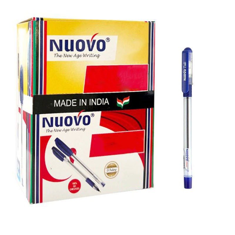 Pack de 50 stylos NUOVO CLASSIC 0.7mm - Bleu 1 pack de stylos nuovo classic mm bleu