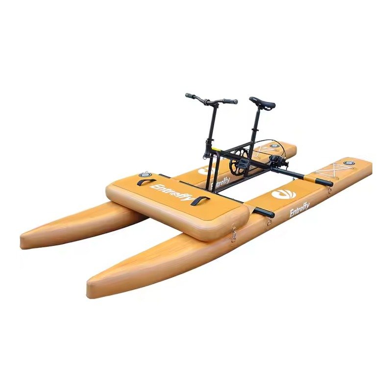 Paddle Bike NH82-3 Planche stable - Caramel 2 paddle bike nh planche stable caramel