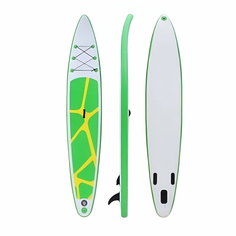 Paddle Gonflable Wattuo Marlin 3.80M - Vert & Blanc (NH200-1) 2 paddle gonflable wattuo marlin nh vert blanc