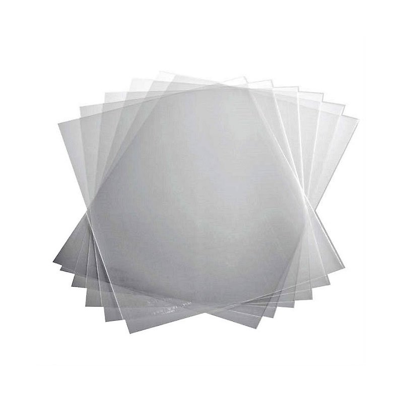 Rame de 100 Pages de Garde Transparentes A4 125µ 1 page de garde transparent a f