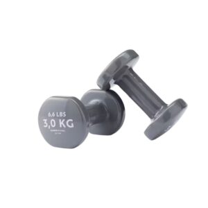 paire d halteres fitness kg gris n