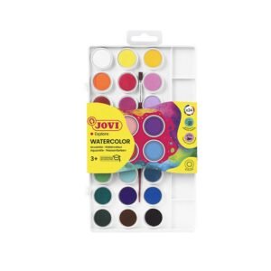 palette galets d aquarelles de mm couleurs assorties pinceau