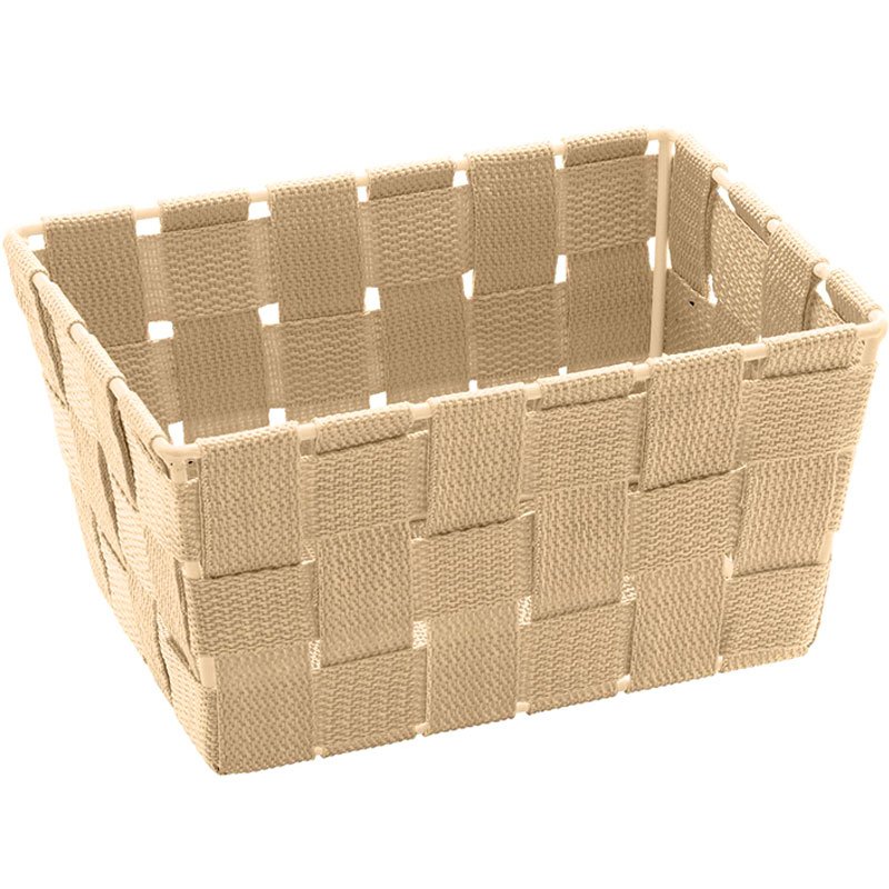 panier de salle de bains wenko adria mini long beige