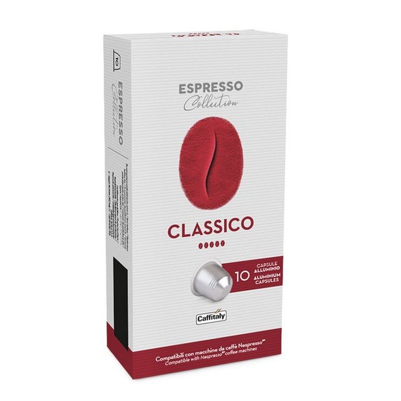 Paquet De 10 Capsules CAFFITALY Classico Compatible Nespresso 1 paquet de capsules caffitaly classico compatible nespresso