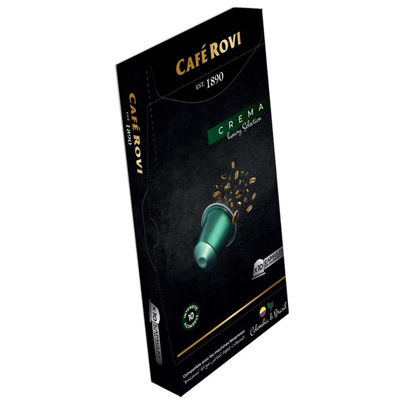 Paquet De 10 Capsules ROVI Alu Crema 2 paquet de capsules rovi alu crema