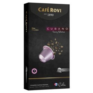 paquet de capsules rovi alu cubano