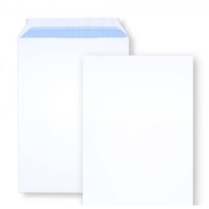 paquet de pochettes blanche la couronne x bande adhesive gr b