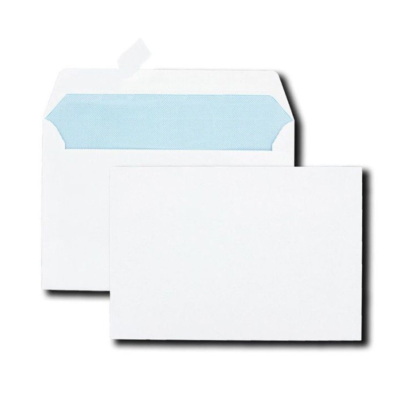 paquet de enveloppes blanches la couronne x cm gr blanc