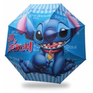 parapluie pour enfant stitch bleu fonc